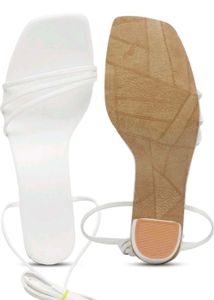 Women's White Heel