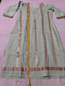 Beautiful Mint Green Kurta Set