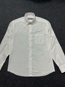 Classic White Button-Down Shirt