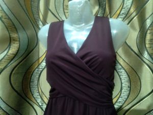 Taurus Purple Satin Dress