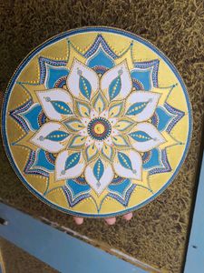 dotting mandala wall decor 😍✨️