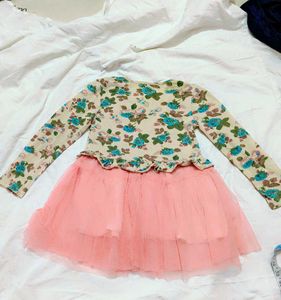Very Cute &amp; Beautiful Net Frock