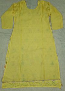 Beautiful Yellow Kurta Set with Dupatta