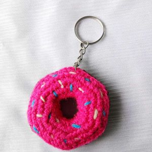 Crochet Donuts Keychain 🍩