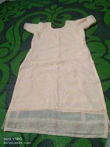 Elegant Peach Pakistani Dress