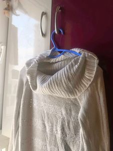 Cozy Knit Turtleneck Tunic Sweater