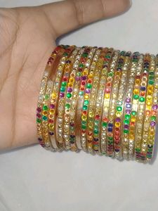 Multi Colour Chudi Set