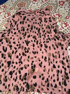 Leopard Print Stylish Shirt Top
