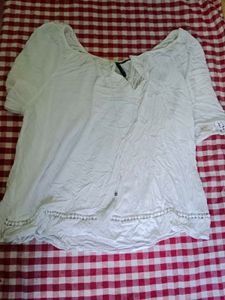 white top