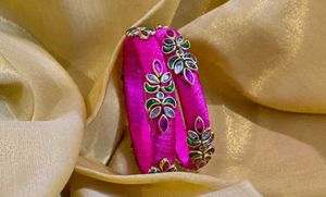 Silk Thread Bangles any one pair