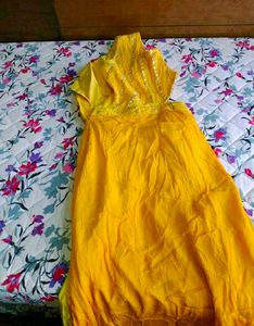 Cutout Haldi Dress