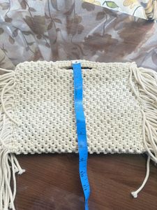 Macrame Fringe Bag