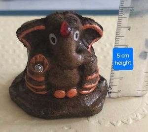 Cow dung Ganesha Idol