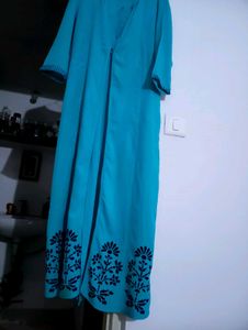 Juniper Teal Blouse - Size S