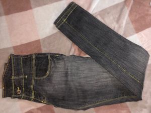 Grey Denim Jeans