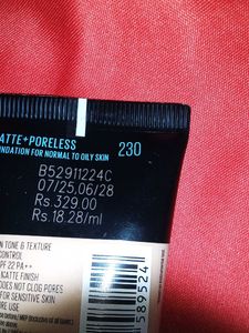 Maybelline Fit Me Foundation