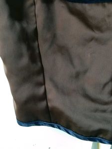 Brown Satin Blouse