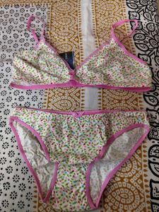 Floral Bra & Panty Set All 36. Many Different Ones