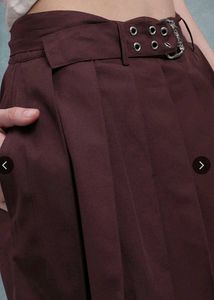 Pleated Skort with belt &amp; Tag