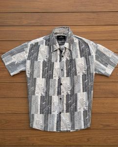 Men's Short Sleeve Printed Shirt