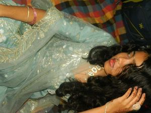 Sea Green Lehanga(No dupatta and blouse) from BL f