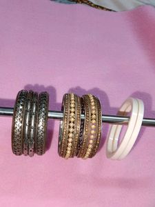 Set of 8 Indian Bangles
