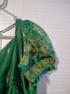 Elegant Green Ethnic Gown