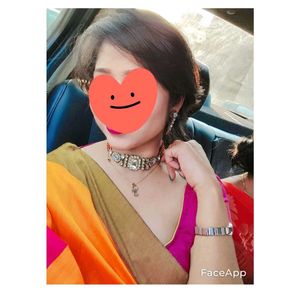 Designer Kundan &amp; Pearl necklace
