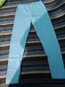Stylish Ice Blue Leggings