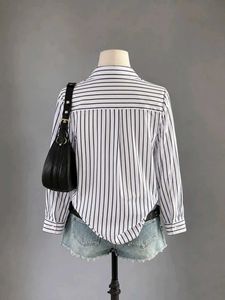 Classic Striped Button-Up Shirt