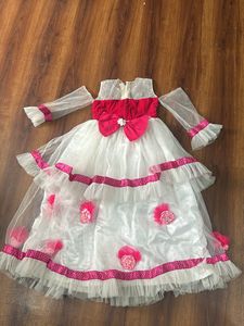 Designer birthday dress for 4-6yrs old girl