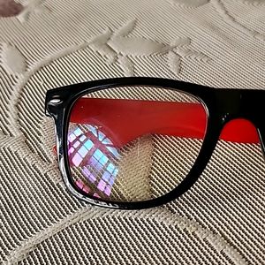 Red Frame Eyeglasses