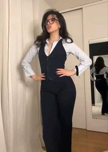 Chic Formal black waistcoat