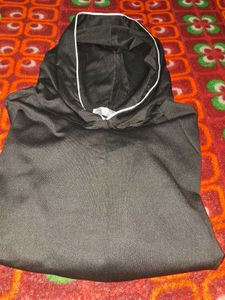 Trendy Cold Shoulder Hoodie