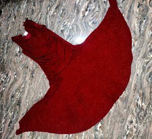 Sparkling Red Party Dress