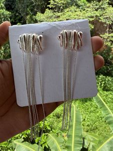 Elegant Dangle Chain Earrings