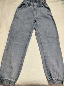 Light Wash Denim Jogger Jeans