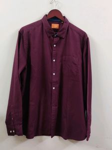 Solid Color Shirt For Men's