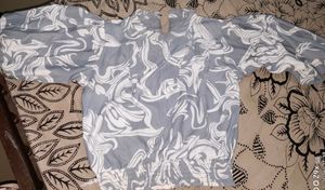 Elegant Light Gray Blouse