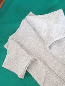 Dior Grey Textured Sweatshirt
