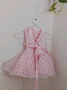Sparkling Pink Party Dress for Girls