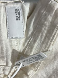 Off-White Wide Leg Jeans