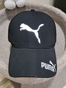 Puma Black Logo Cap