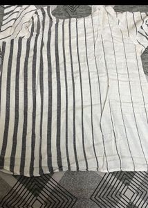New unused,Boho Embroidered Linen Blend Tunic Top