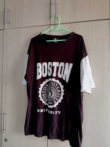 Boston University Graphic OVERSIZED TSHIRT 🥳🥳