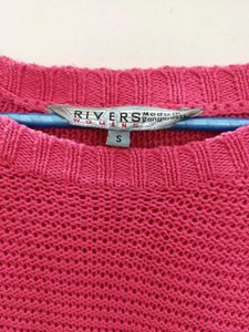 Pink Knit Sweater