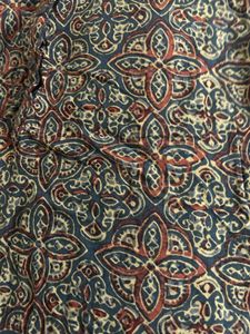 Bohemian Print Long Sleeve Tunic Top
