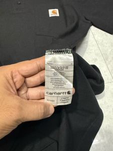Carhartt Men's Black Polo Shirt