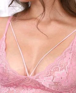 Pink Lace Bralette