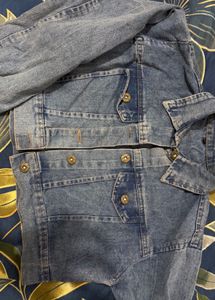 Cropped crop Denim Jacket